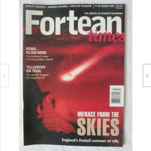 Fortean Times #143 Magazine March 2001 Journal Strange Phenomena Bligh Bond ESP - Picture 1 of 2